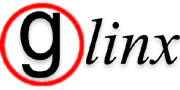 Glinx Logo with drop shadow