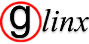 Glinx Logo
		with drop shadow